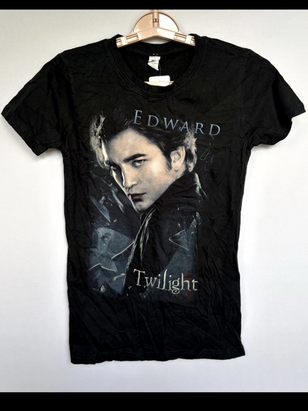 VTG 2008 Twilight Edward Cullen T Shirt Sz S NWT Deadstock Hot Topic Tultex